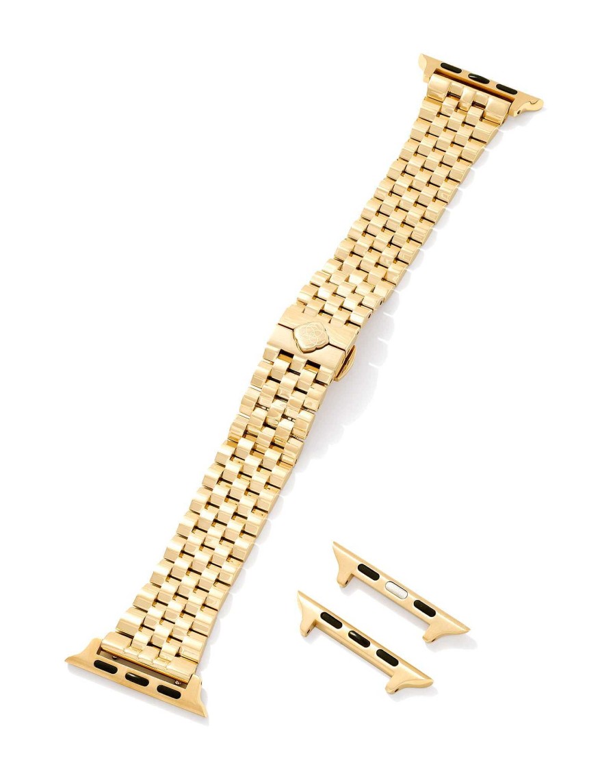 Kendra Scott Watches | Alex 5 Link Watch Band In Gold Tone Stainless Steel