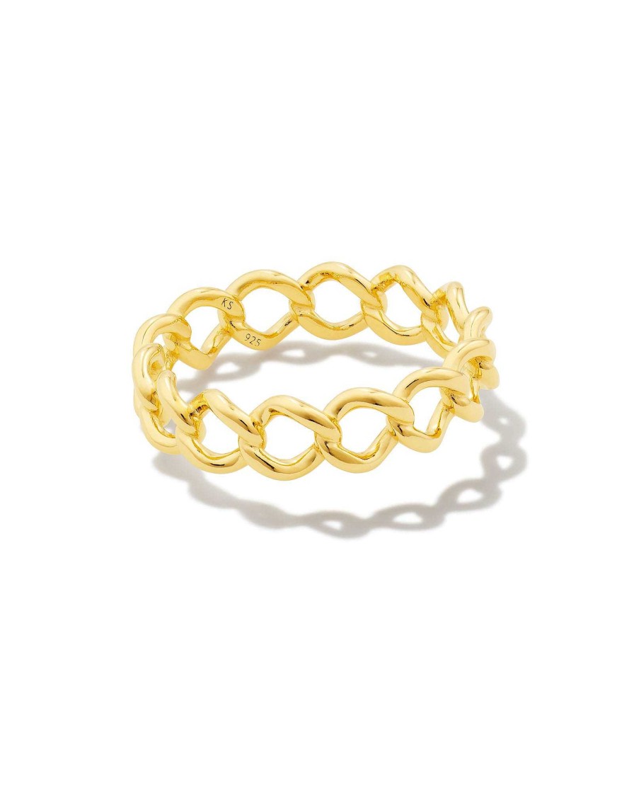 Kendra Scott Rings | Grace Band Ring In 18K Gold Vermeil