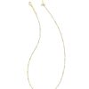 Kendra Scott Necklaces | Grandma Script Pendant Necklace In Gold