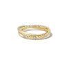 Kendra Scott Rings | Tyler 14K Yellow Gold Double Band Ring In White Diamond