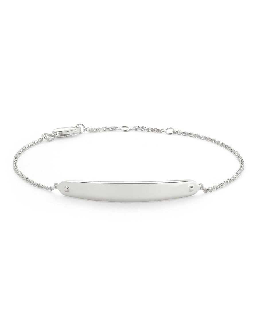 Kendra Scott Bracelets | Mattie Bar Delicate Bracelet In Sterling Silver