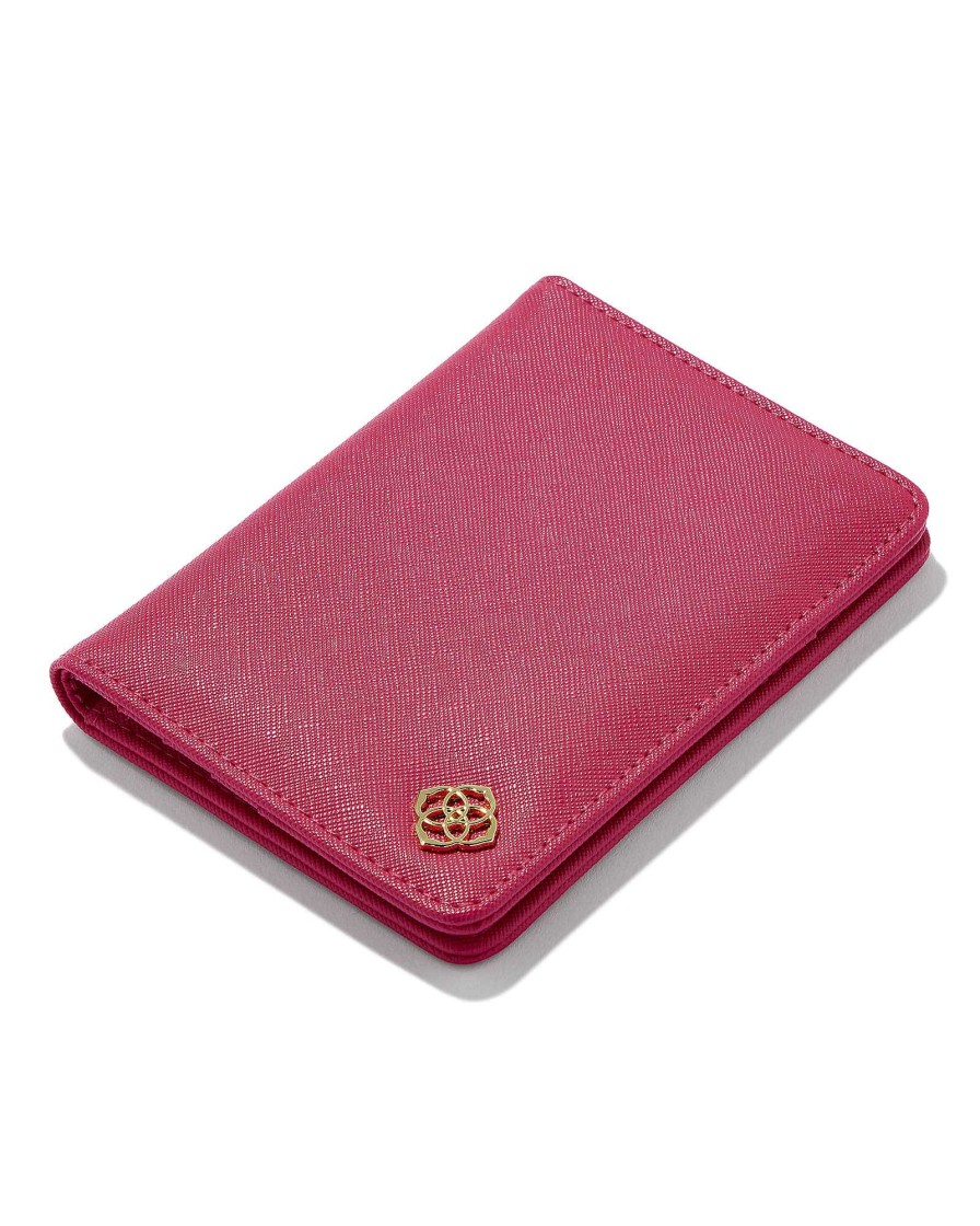 Kendra Scott Storage & Accessories | Passport Holder In Hot Pink