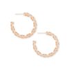 Kendra Scott Earrings | Maggie Small Hoop Earrings In Rose Gold Filigree