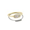 Kendra Scott Rings | Grayson Gold Band Ring In White Crystal