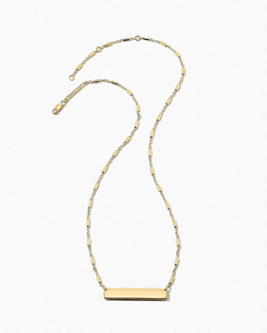 Kendra Scott Necklaces | Allison Pendant Necklace In 18K Yellow Gold Vermeil