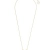 Kendra Scott Necklaces | Ari Heart Gold Pendant Necklace In Rose Quartz