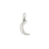 Kendra Scott Demi-Fine Jewelry | Moon Charm In Sterling Silver