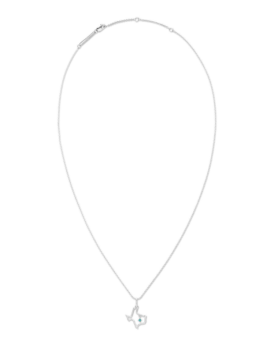 Kendra Scott Necklaces | Texas Charm Necklace In Sterling Silver