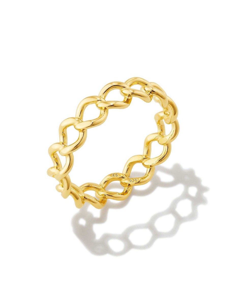 Kendra Scott Rings | Grace Band Ring In 18K Gold Vermeil