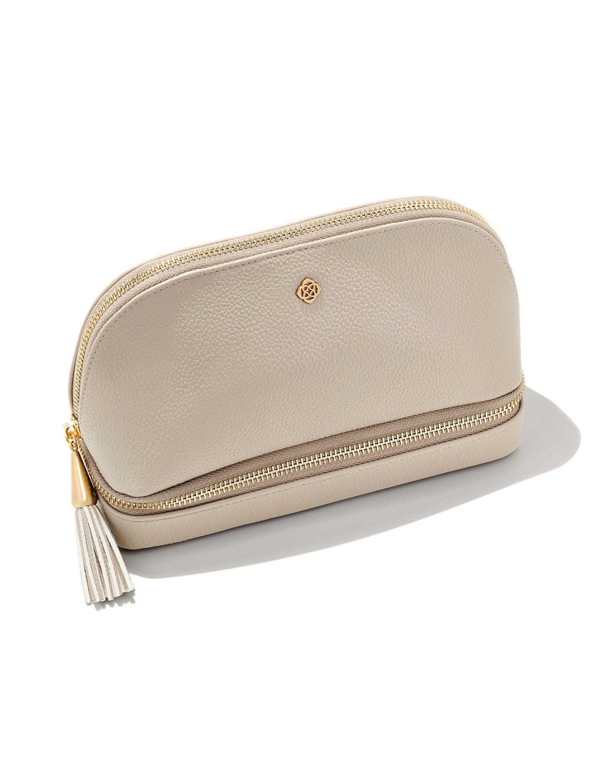 Kendra Scott Storage & Accessories | Cosmetic & Jewelry Case In Taupe