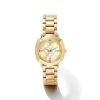 Kendra Scott Watches | Dira Gold Tone Stainless Steel 28Mm Watch In Ivory Mother-Of-Pearl