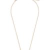 Kendra Scott Necklaces | Elisa Rose Gold Pendant Necklace In Iridescent Drusy