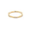 Kendra Scott Rings | Posey 14K Yellow Gold Band Ring In White Diamonds