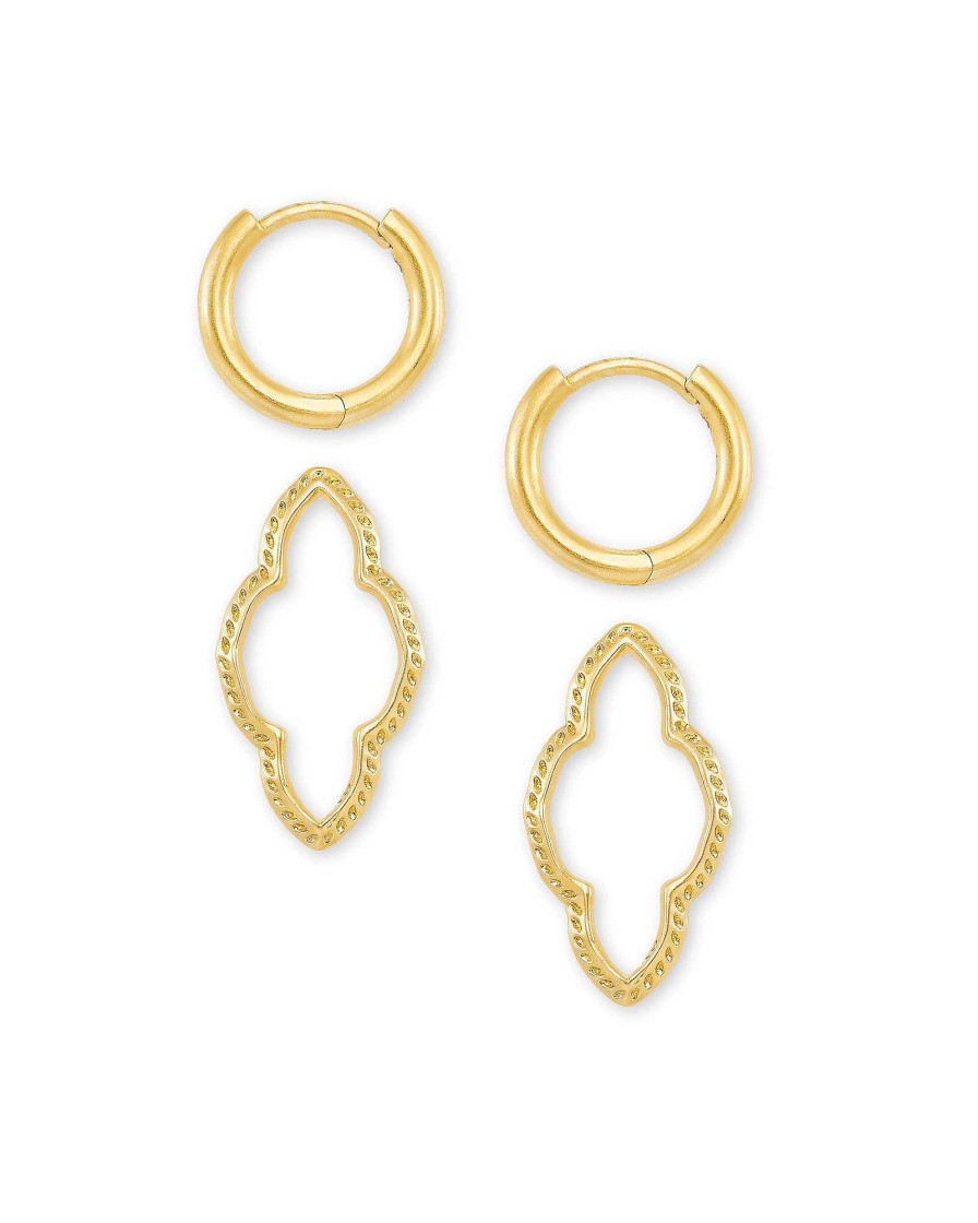 Kendra Scott Earrings | Abbie Convertible Huggie Earrings In Silver