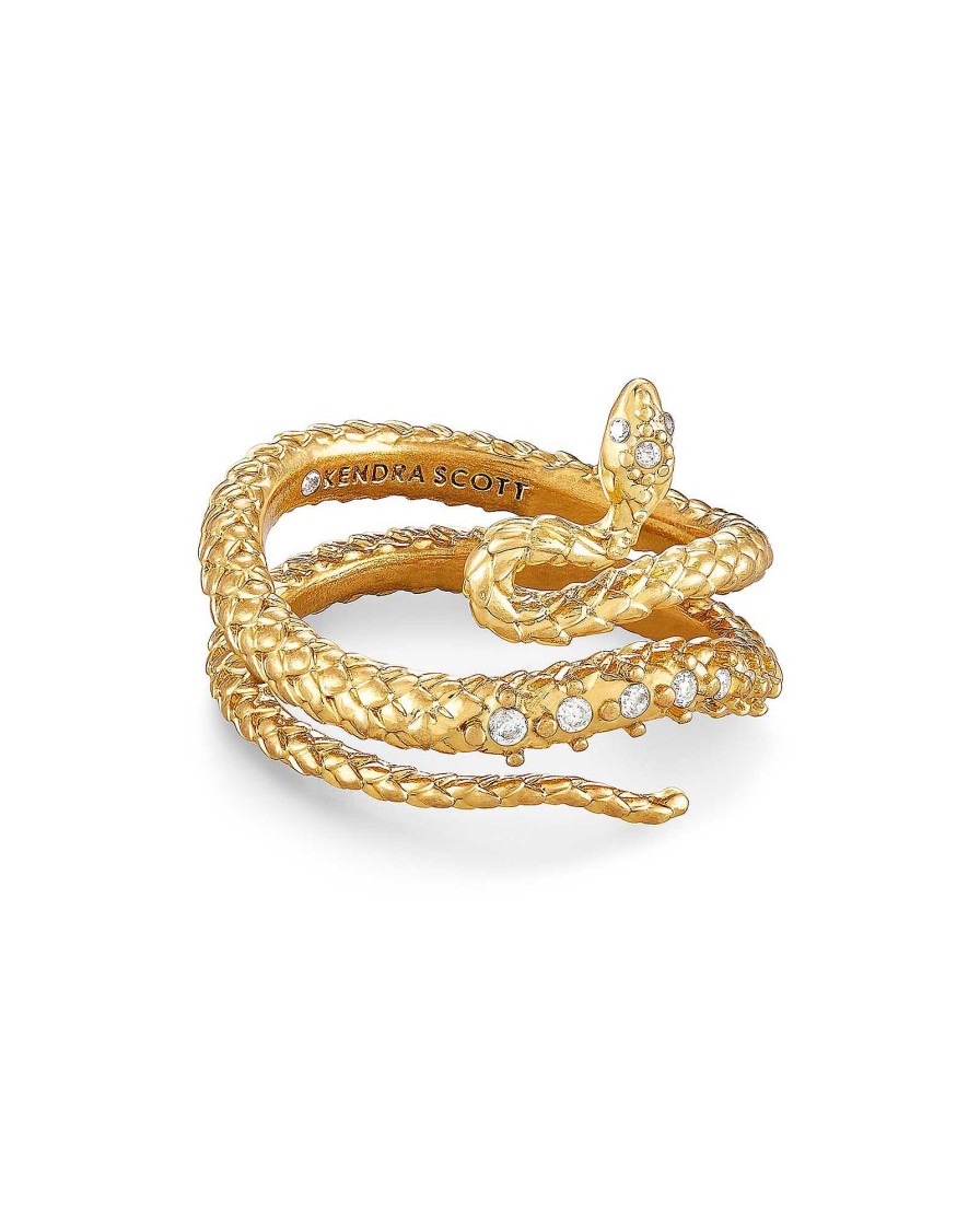 Kendra Scott Rings | Phoenix Wrap Ring In Vintage Gold