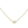 Kendra Scott Necklaces | Emilie Gold Short Pendant Necklace In Iridescent Drusy