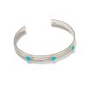 Kendra Scott Bracelets | Weston Oxidized Sterling Silver Cuff Bracelet In Turquoise