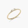 Kendra Scott Rings | Maria 14K Yellow Gold Band Ring In White Diamond