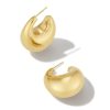 Kendra Scott Earrings | Raylyn Hoop Earrings In 18K Gold Vermeil