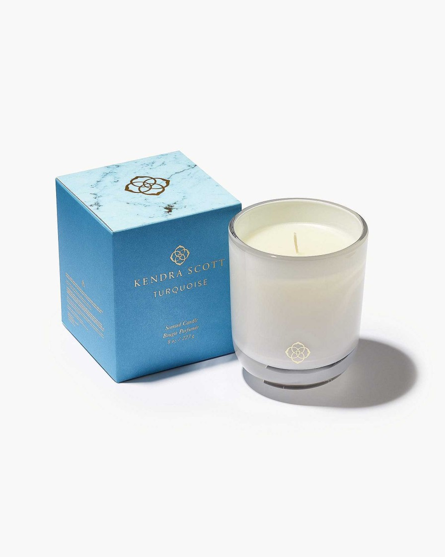 Kendra Scott Storage & Accessories | Turquoise Large Tumbler Candle