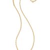 Kendra Scott Necklaces | Beau Short Pendant Necklace In Vintage Gold