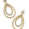 Kendra Scott Earrings | Rumer Open Frame Earrings In Vintage Gold