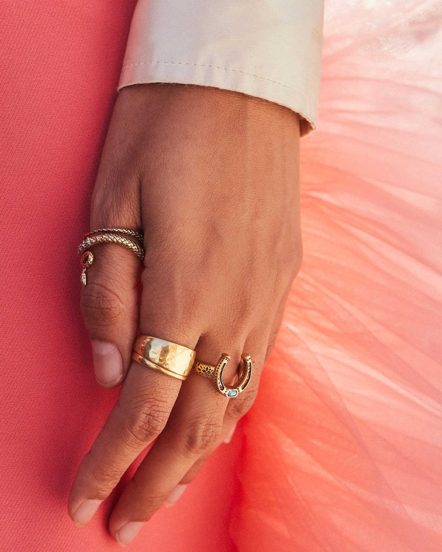 Kendra Scott Rings | Phoenix Wrap Ring In Vintage Gold