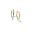 Kendra Scott Earrings | Penelope 20Mm Hoop Earrings In 14K Yellow Gold