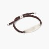 Kendra Scott Bracelets | Robert Oxidized Sterling Silver Corded Bracelet In Dark Taupe