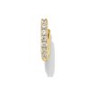 Kendra Scott Earrings | Addison Gold Crystal Single Huggie Earring In White Crystal