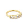 Kendra Scott Rings | Blakely 18K Gold Vermeil Band Ring In Rainbow Moonstone