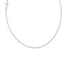 Kendra Scott Necklaces | Cross Inline Necklace In Sterling Silver