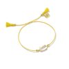 Kendra Scott Bracelets | Everlyne Yellow Cord Friendship Bracelet In Dichroic Glass