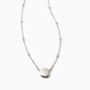 Kendra Scott Necklaces | Davis Satellite Pendant Necklace In Sterling Silver