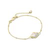 Kendra Scott Bracelets | Abbie Gold Satellite Chain Bracelet In Ivory Mother-Of-Pearl