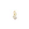 Kendra Scott Demi-Fine Jewelry | Blakely 18K Gold Vermeil Charm In Rainbow Moonstone